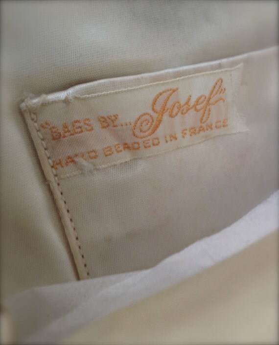 Vintage Josef French Hand Beaded Purse Vintage Handbags