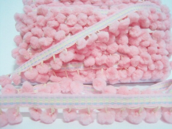 pom wholesale buy pom trim Pom pom,Wholesale Large Ribbon, Trim, Trim, pom Trim Pom Stitch Pink