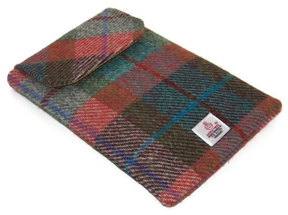 Ipad Mini Cover HARRIS TWEED Autumn Days by WhimsyWooDesigns