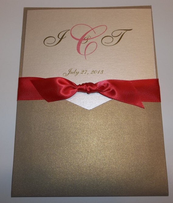 Inspirational 44 Card Holder Invitation