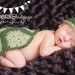green turtle hat and shell for newborn baby photos