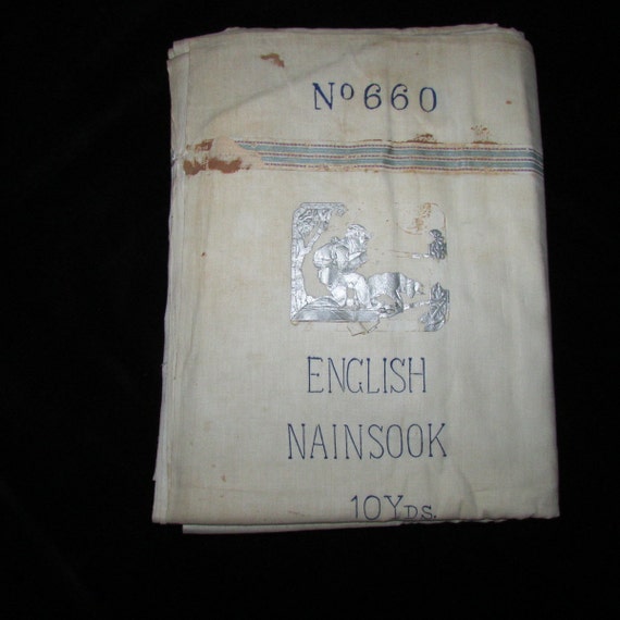 Vintage English Nainsook Fabric