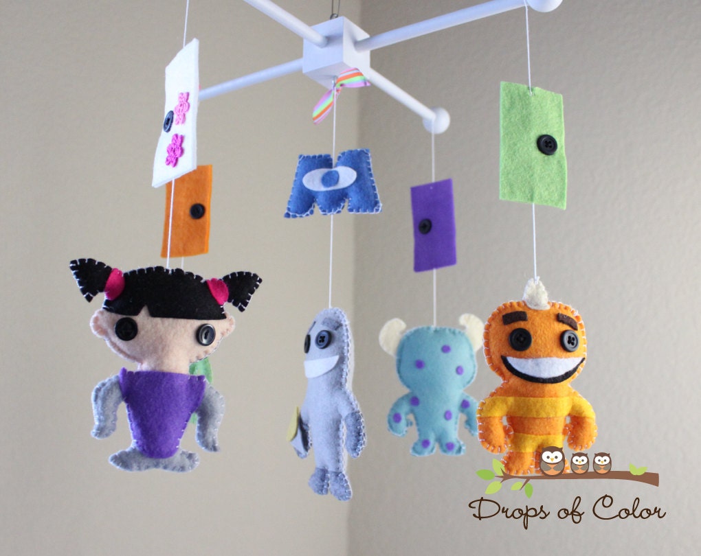 Baby Mobile Baby Crib Mobile Monsters Inc by