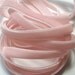 1/4" Velvet Ribbon - Light Pink - 5 yards