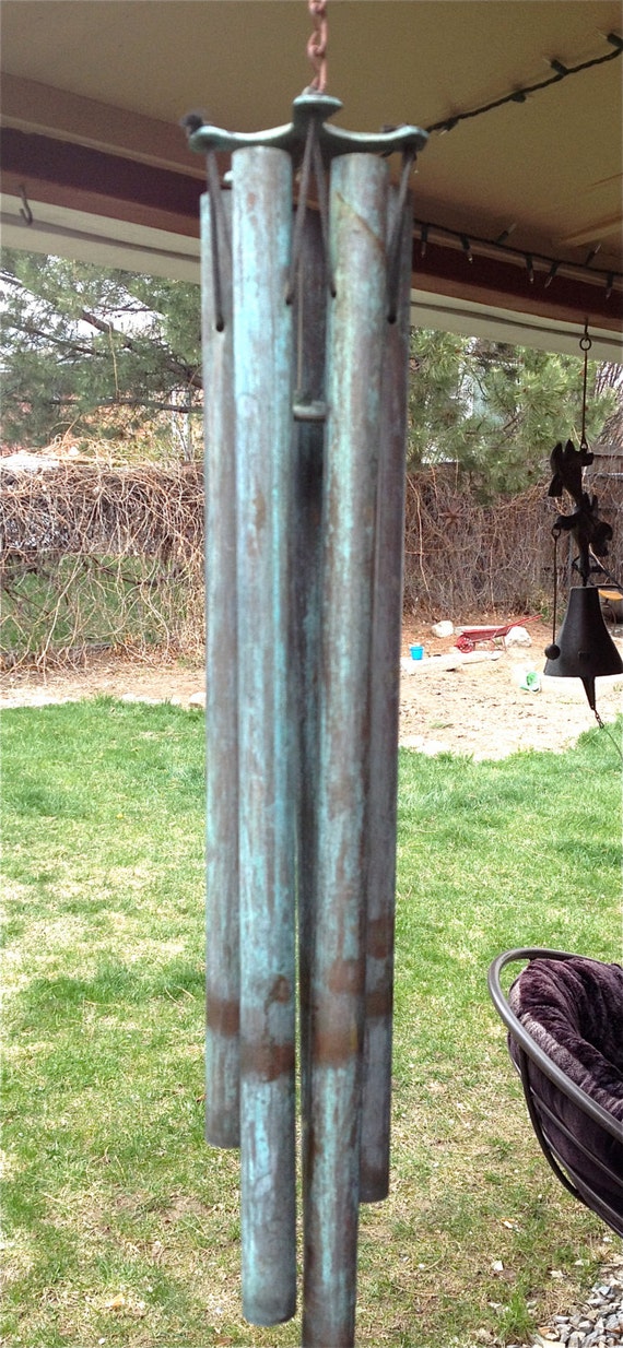 Bronze Walter Lamb Windbell Vintage Wind Chime Bell Huge Bronze Walter Lamb Windbell Vintage Wind Chime Bell