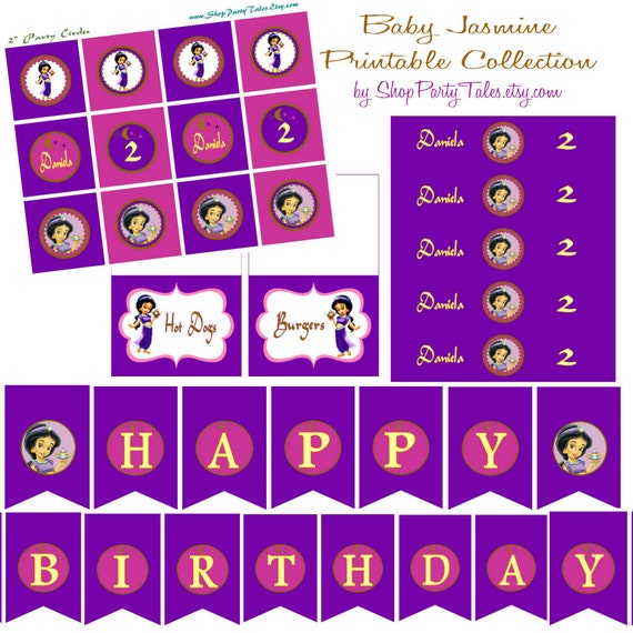 Free Free 232 Princess Jasmine Cupcake Toppers Printable SVG PNG EPS DXF File