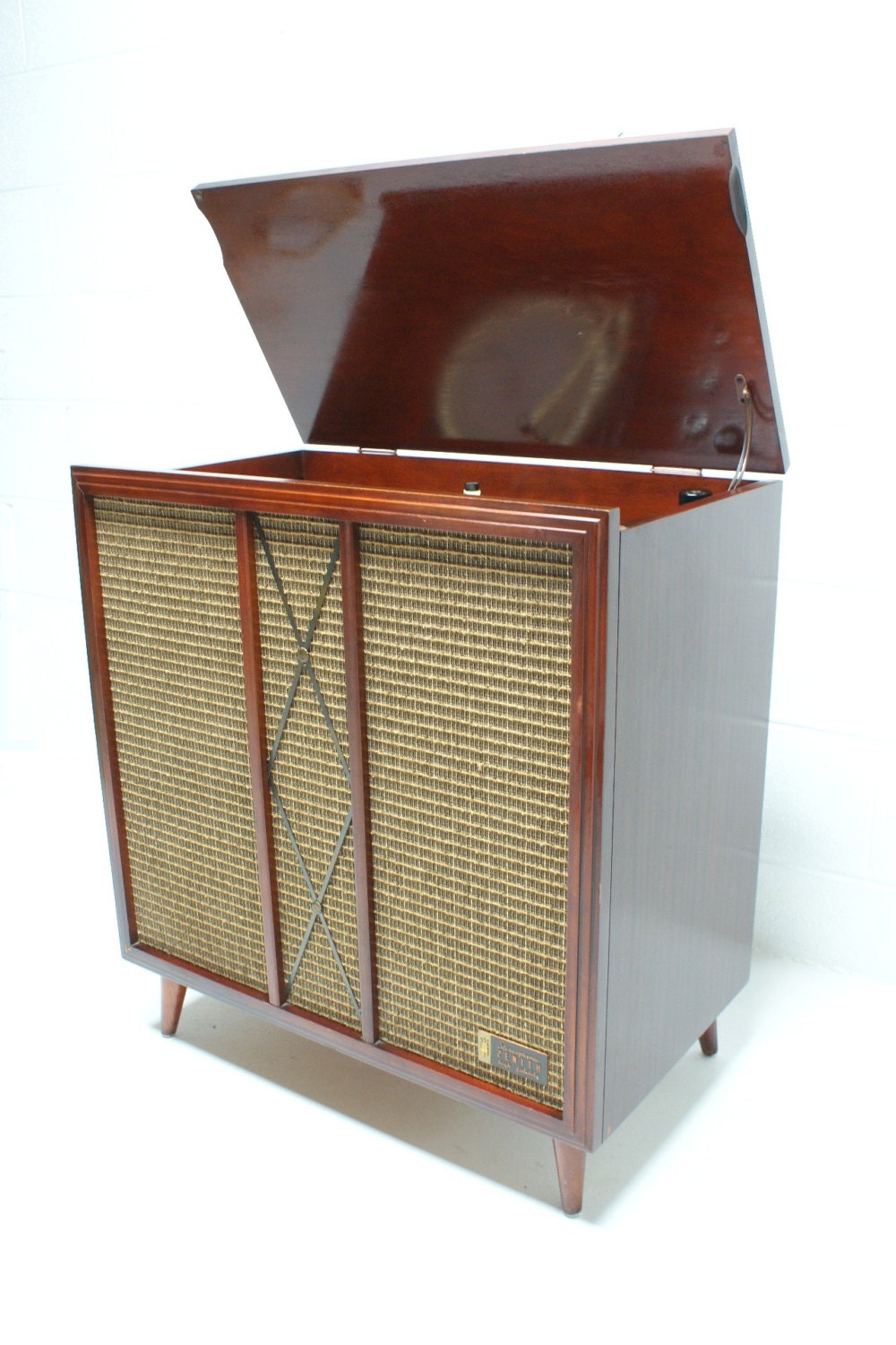 Mid Century Zenith High Fidelity Console / Etsy Vintage stereo