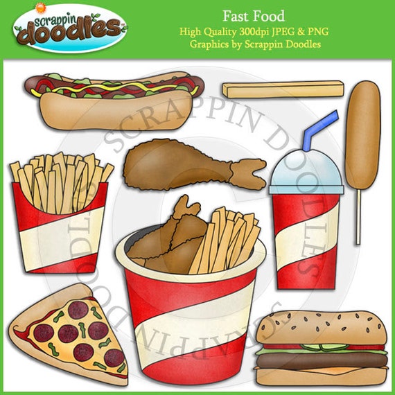 clipart of fast food - photo #47