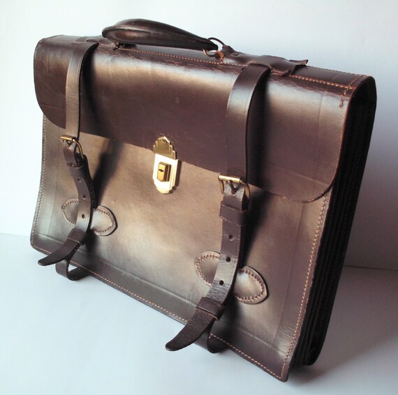 german leather briefcase