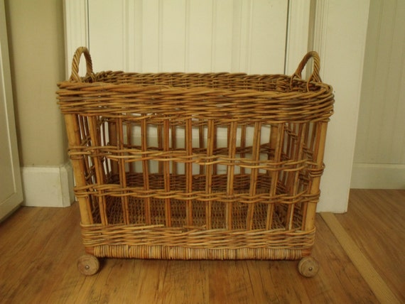 large wicker baskets for toys