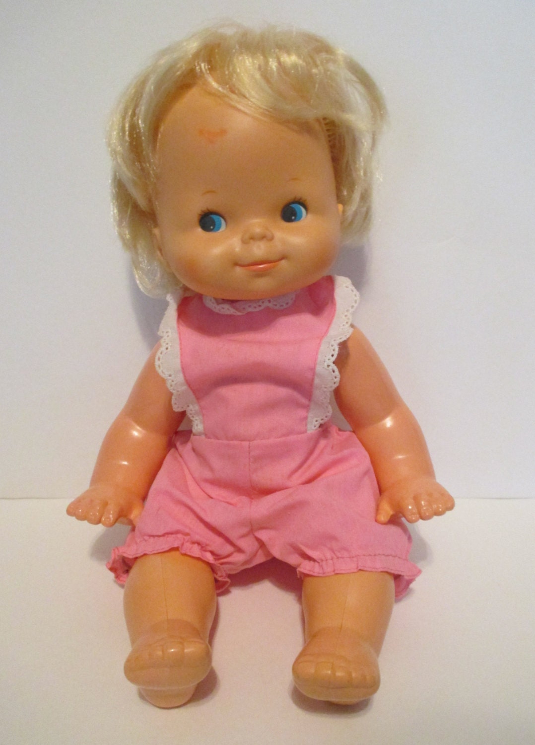 Vintage Mattel 1974 Baby That-a-Way Doll...in good working