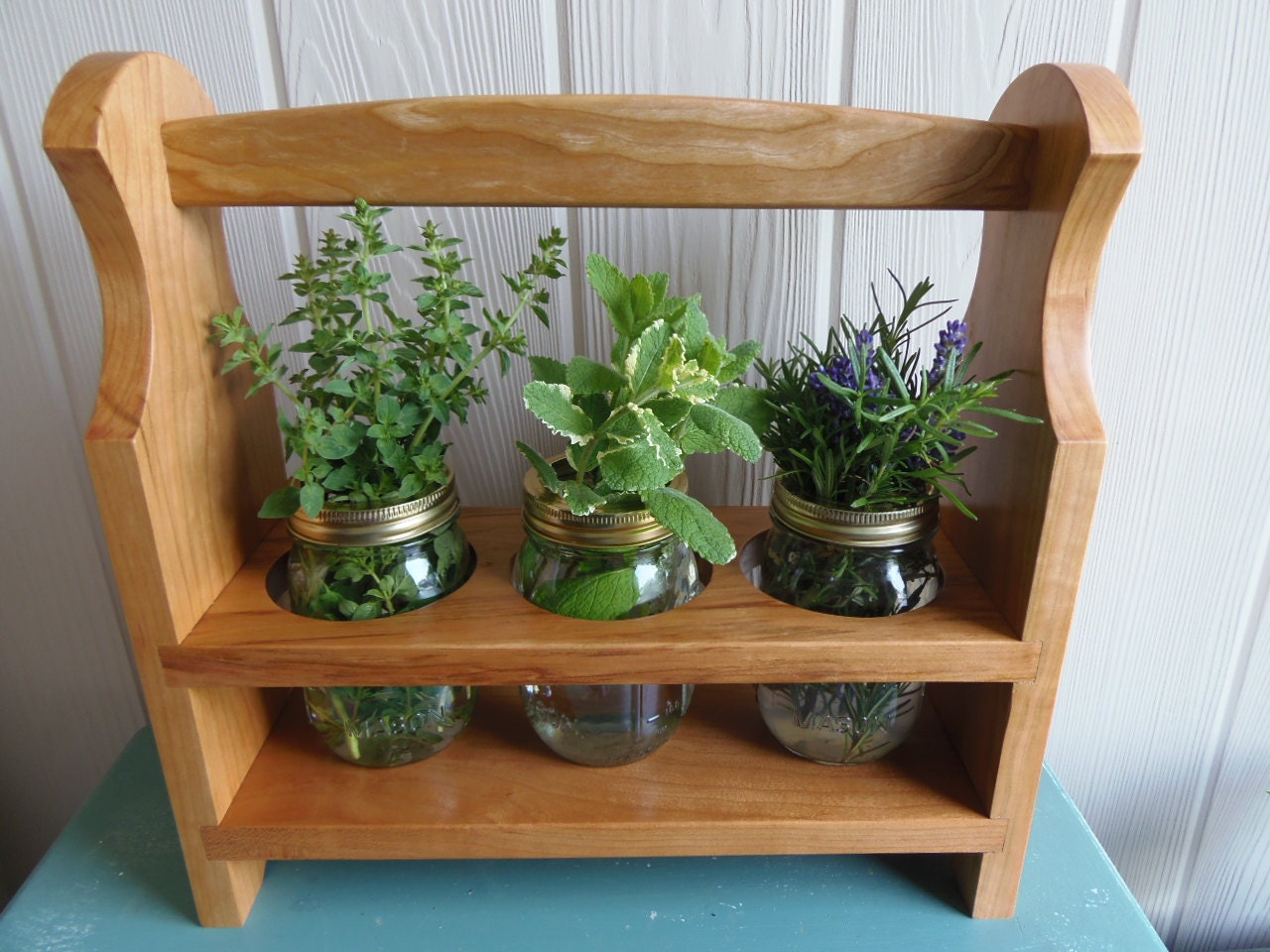 Herb or Garden Flower caddy made from by Keatingwoodcraft on Etsy