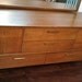 Vintage Drexel Triple Dresser Mid Century Retro with Mirror SOLID wood