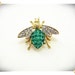Rhinestone Fly Pin