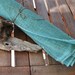 Burlap tanble runner in mint color -beach wedding table settings- beach wedding decoration-approx 55 inches long