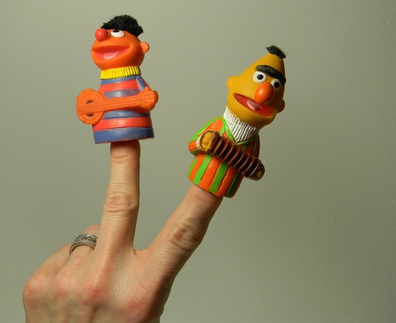 bert and ernie puppets for sale