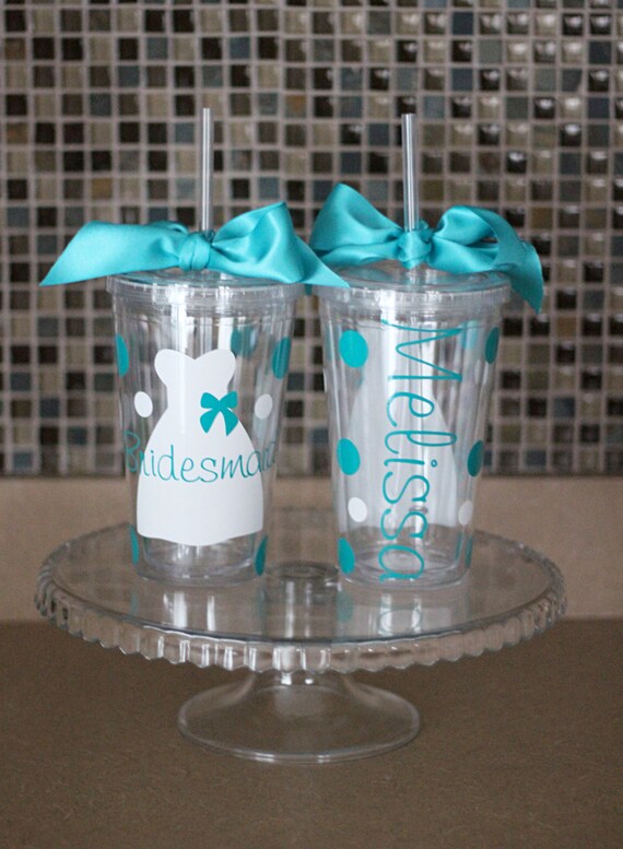 Set of 6 Bridal Party Gifts Wedding Party Gifts Personalized