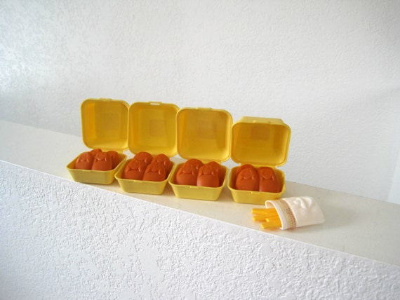 Vintage McDonalds Play Food McDonalds Toys Chicken McNuggets