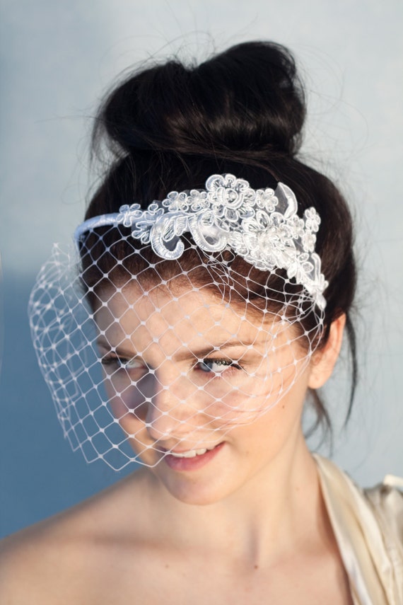 Dress and Headpiece – Too much lace?