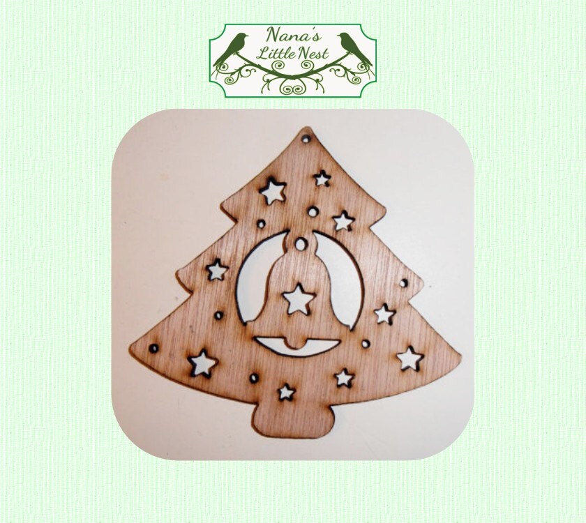 fancy christmas tree ornament laser cut wood fancy christmas tree ornament laser cut wood
