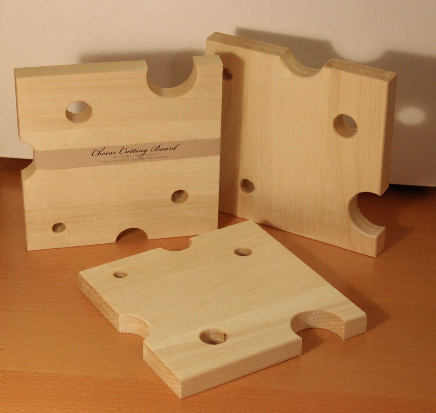 Wood Cheese Board / Serving Platter / Cutting Board / Trivet