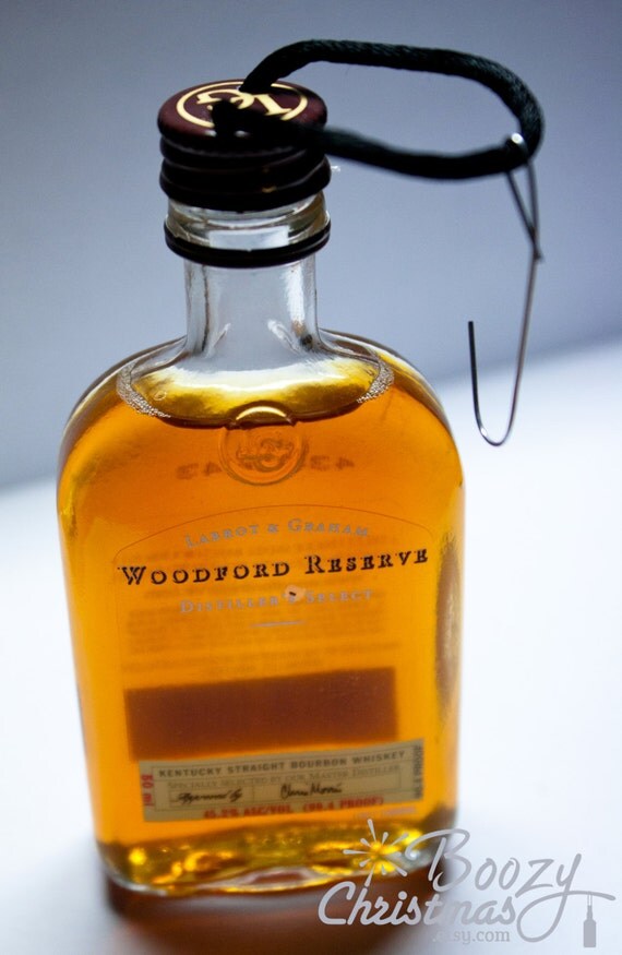 Woodford Reserve Ornament-- Woodford Reserve Bourbon Themed Christmas Tree Ornament.