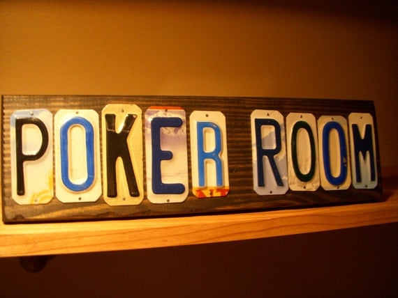 Poker signs for room