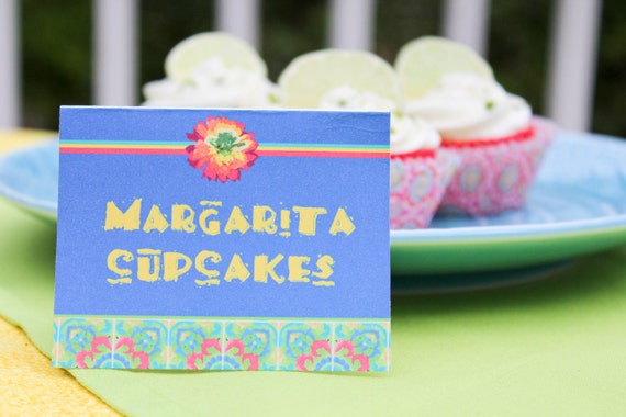 Mexican Fiesta Tent Labels - Instant Download Il_570xn