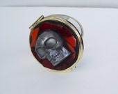 Skull Mosaic Double Sided Make Up Compact
