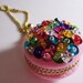 Japanese Felt Fabric Sequin Macaron Case