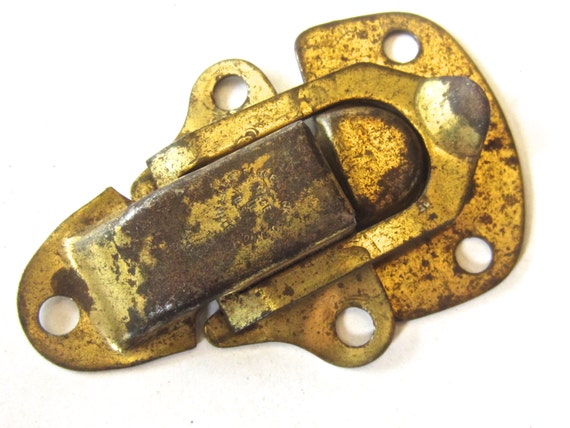 Vintage steamer trunk latch by AnelaAndElDiablo on Etsy