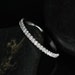 14kt White Gold Matching Band to Mikena Diamond HALFWAY Eternity Band (Other Metals and Stone Options Available)