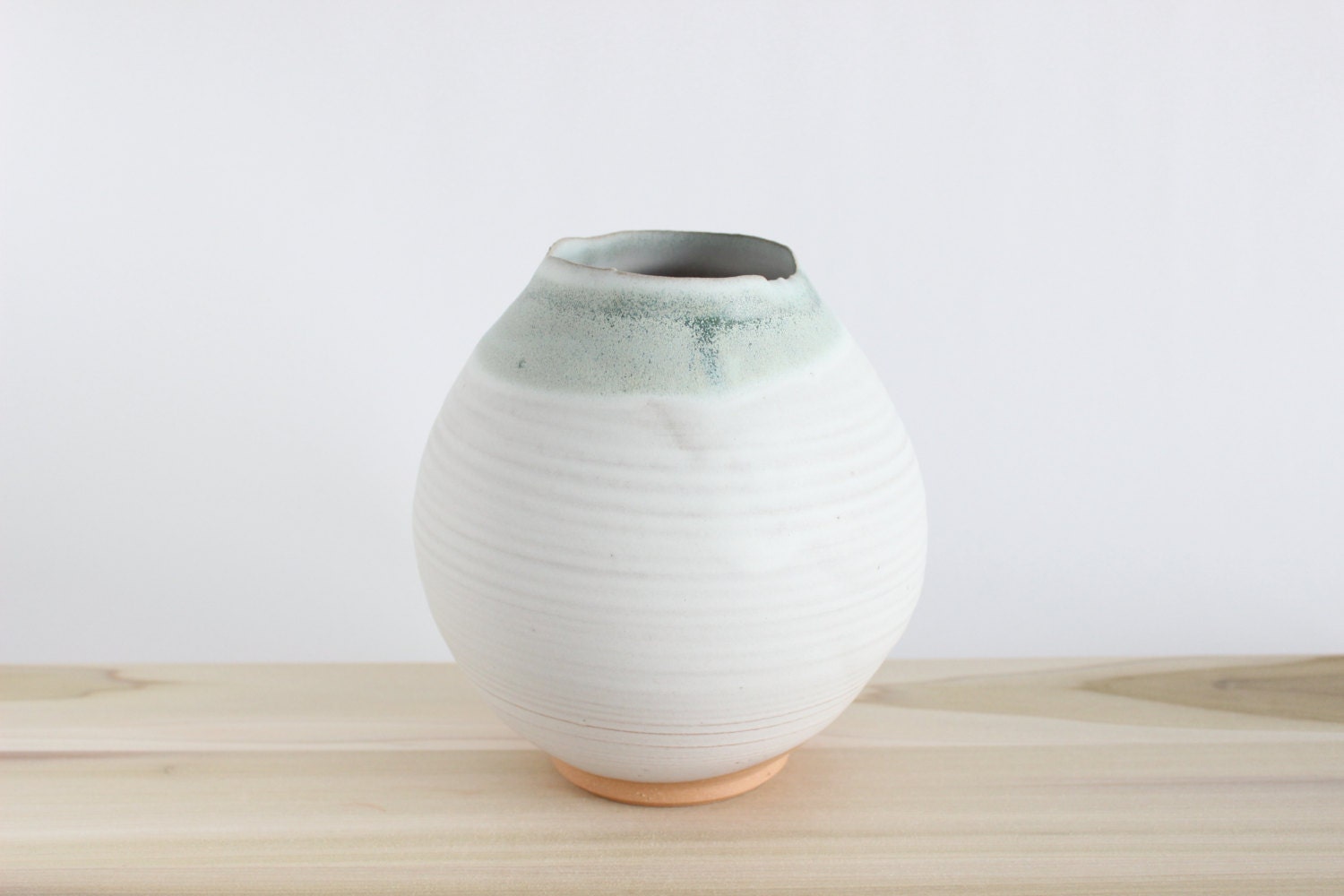 Ready to ship Modern pottery vase bottle by juliapaulpottery