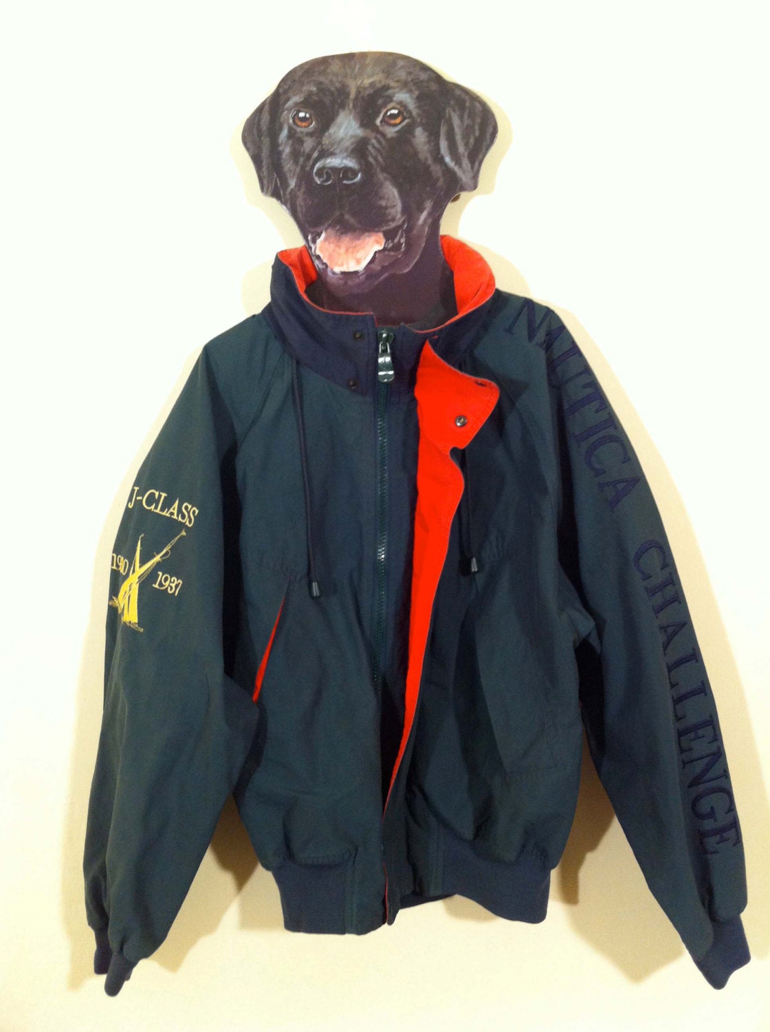 90s Swag Nautica Windbreaker Sailing Jacket Mens