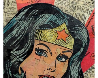 Wonder Woman Print 11x17