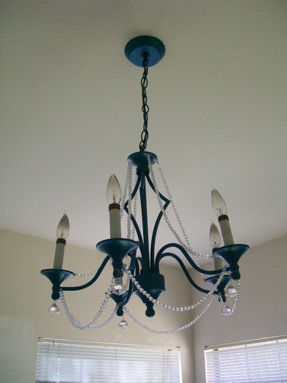 Items similar to Upcycled Chandelier on Etsy