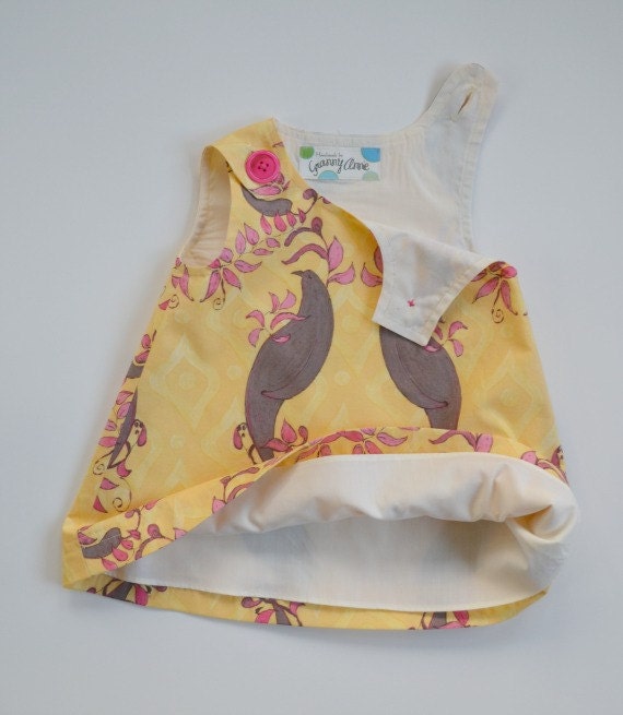 Baby jumper/dress toddler jumper/dress Tina by GrannyAnnieKids