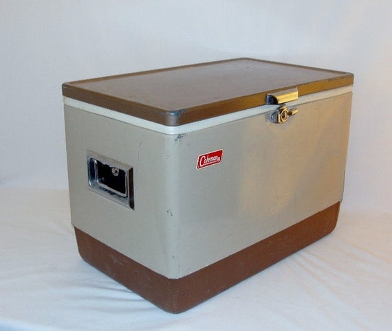 Vintage Coleman Cooler 54 Quart by christinescornershop on Etsy