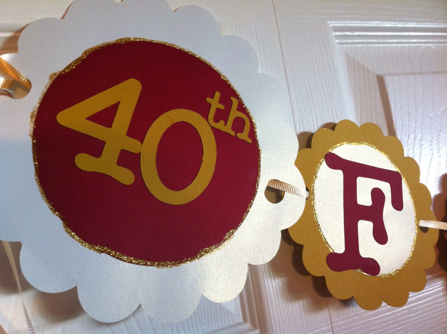 40th Birthday Decorations Celebrating Forty & Fabulous