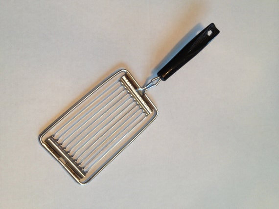 Vintage EKCO Miracle Slicer Hand Held Stainless Steel Tomato