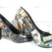 RESERVED for Marti. Custom Order Comic Book Heels. Hot Heels for Sexy Geeks. Wedding. Bachelorette Pary. Birthday. Concert. Girl's Nite Out.