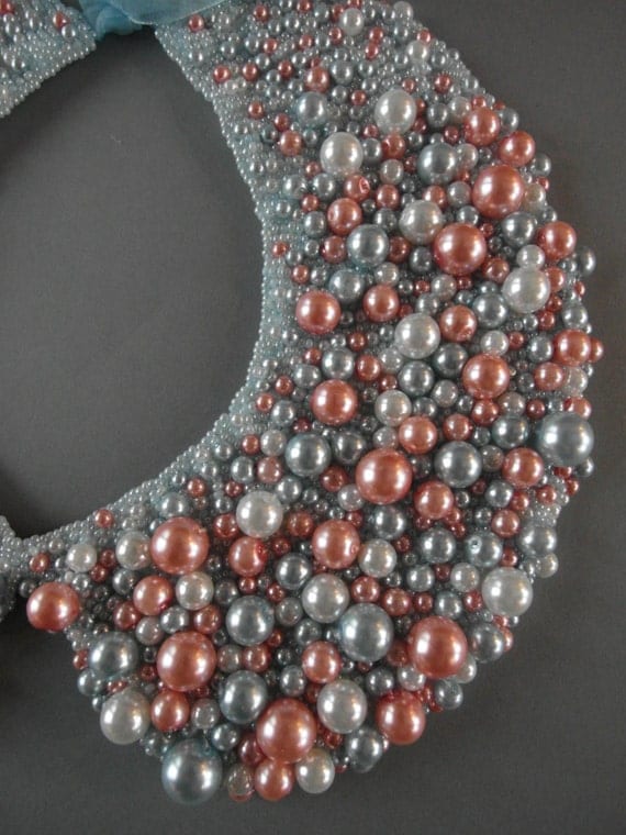 Pearl Peter Pan Collar Necklace Images