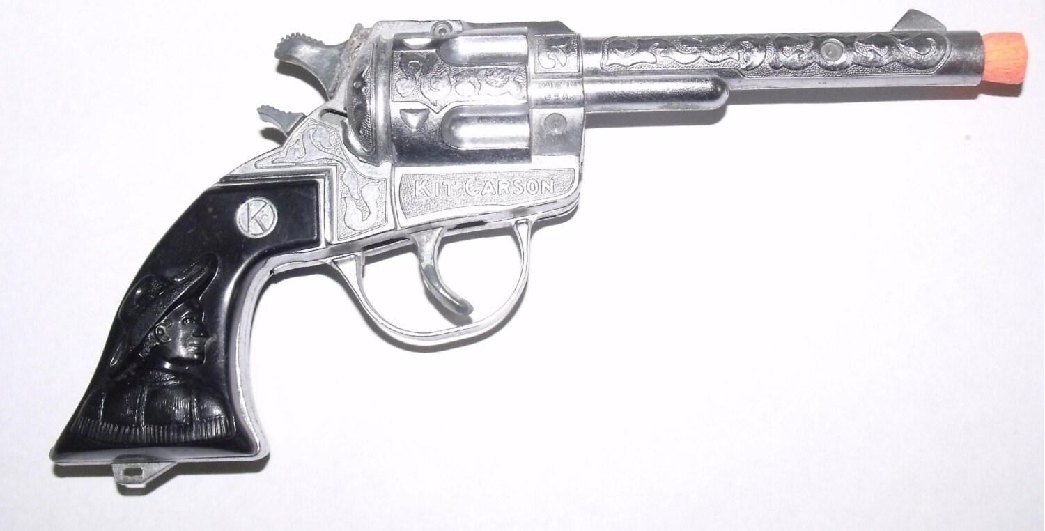 1950's Kit Carson Cap Gun Western Toy Fantastic