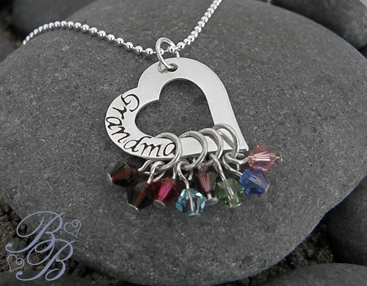 Personalized Mother's Necklace by BeautifullyBranded on Etsy