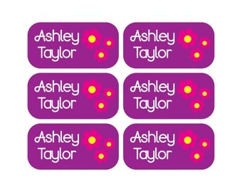 100 - Personalized Clothing Tag Labels, Daycare Clothing Labels, Camp Clothing Labels