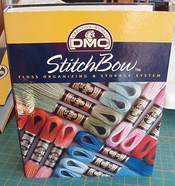 Set of 12 DMC StitchBow Embroidery Floss Plastic Floss Holder Storage