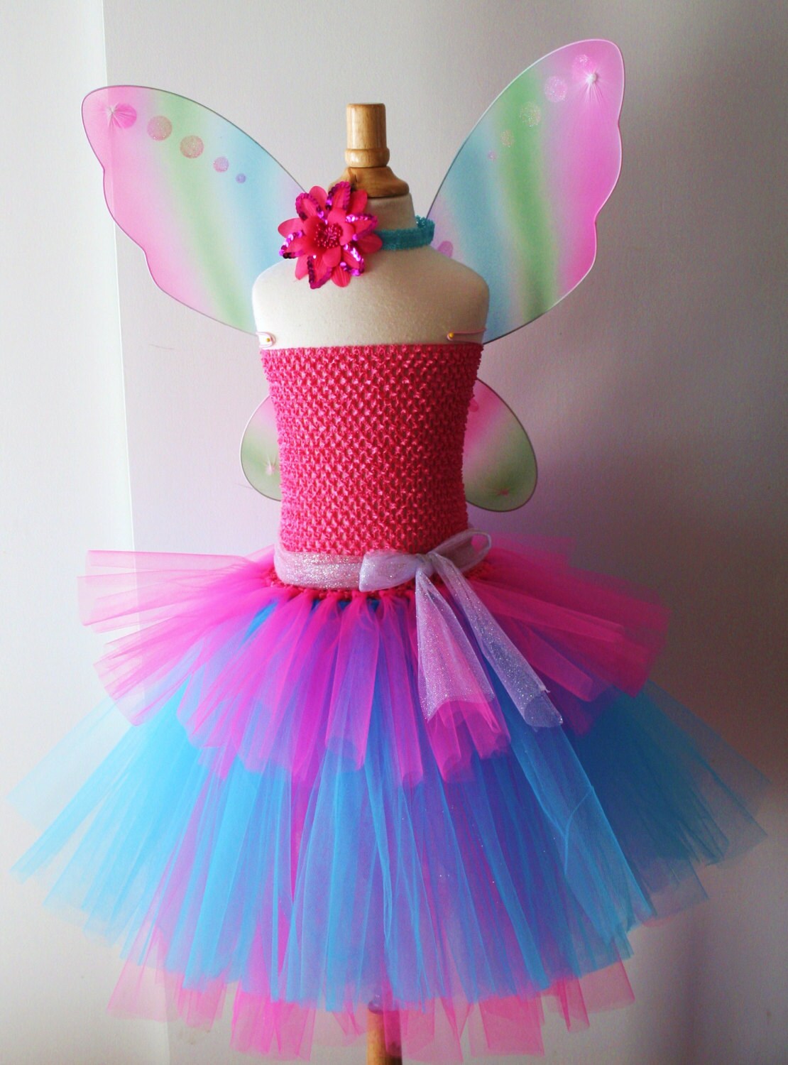 Baby Girls Barbie Fairy Secret Inspired Tutu Dress and
