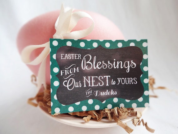 Easter Basket Tag