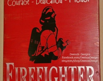 Firefighter Wall Art firefighter wall art firefighter decor distressed wall Firefighter Wall Art firefighter wall art firefighter decor distressed wall