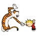 Calvin and Hobbes Joy of Dancing Poster Print 12x66